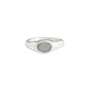 Molten Opal Signet - Size 3.5