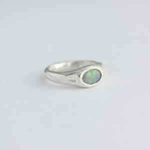 Molten Opal Signet - Size 3.5