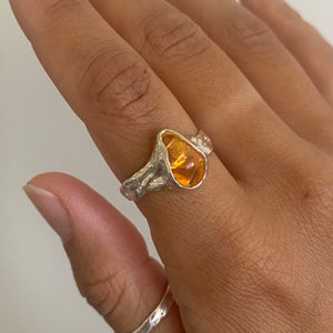 Honey Marmalade Ring - Size 8