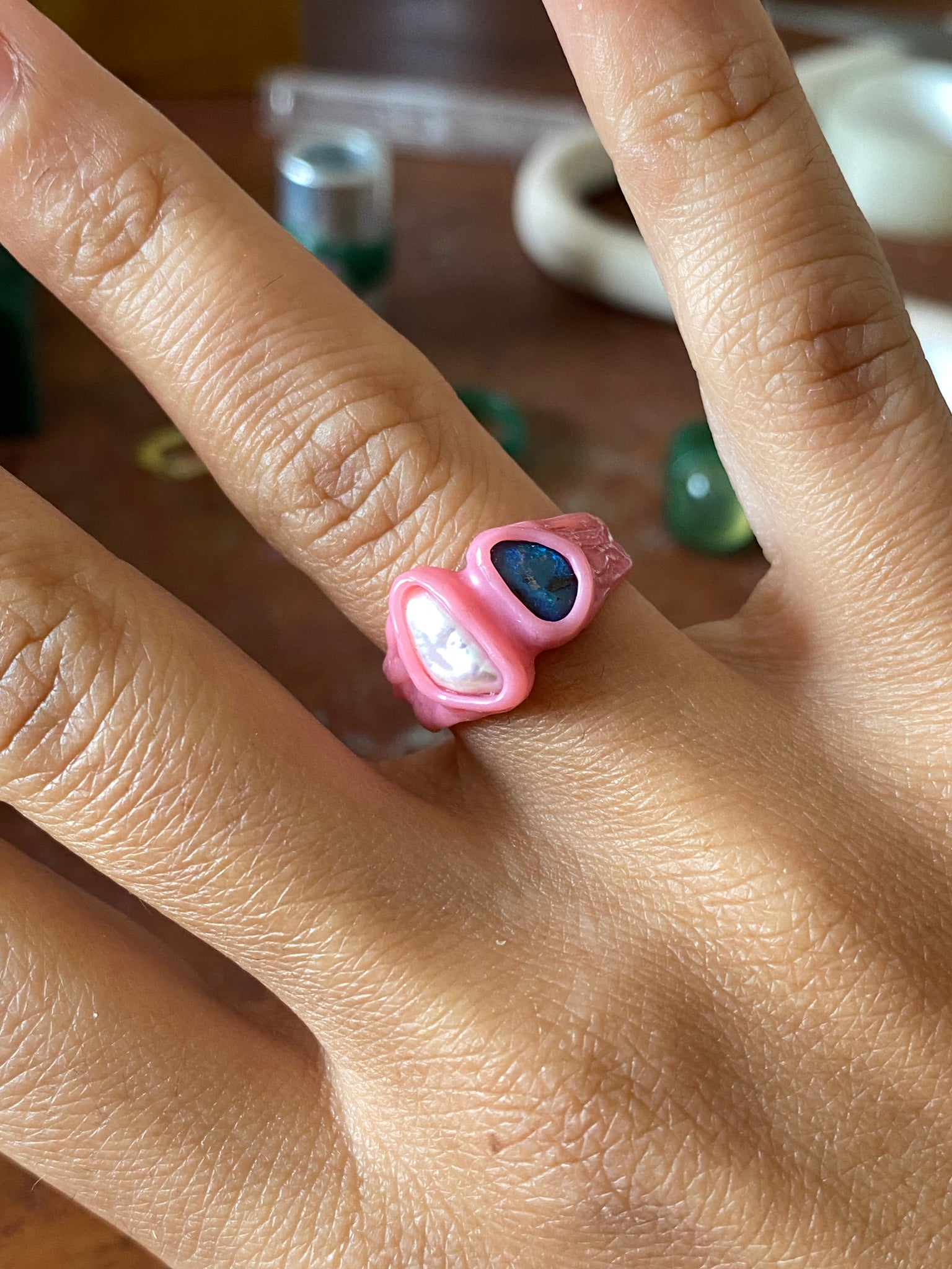 Rock Pool Ring - Made to Order