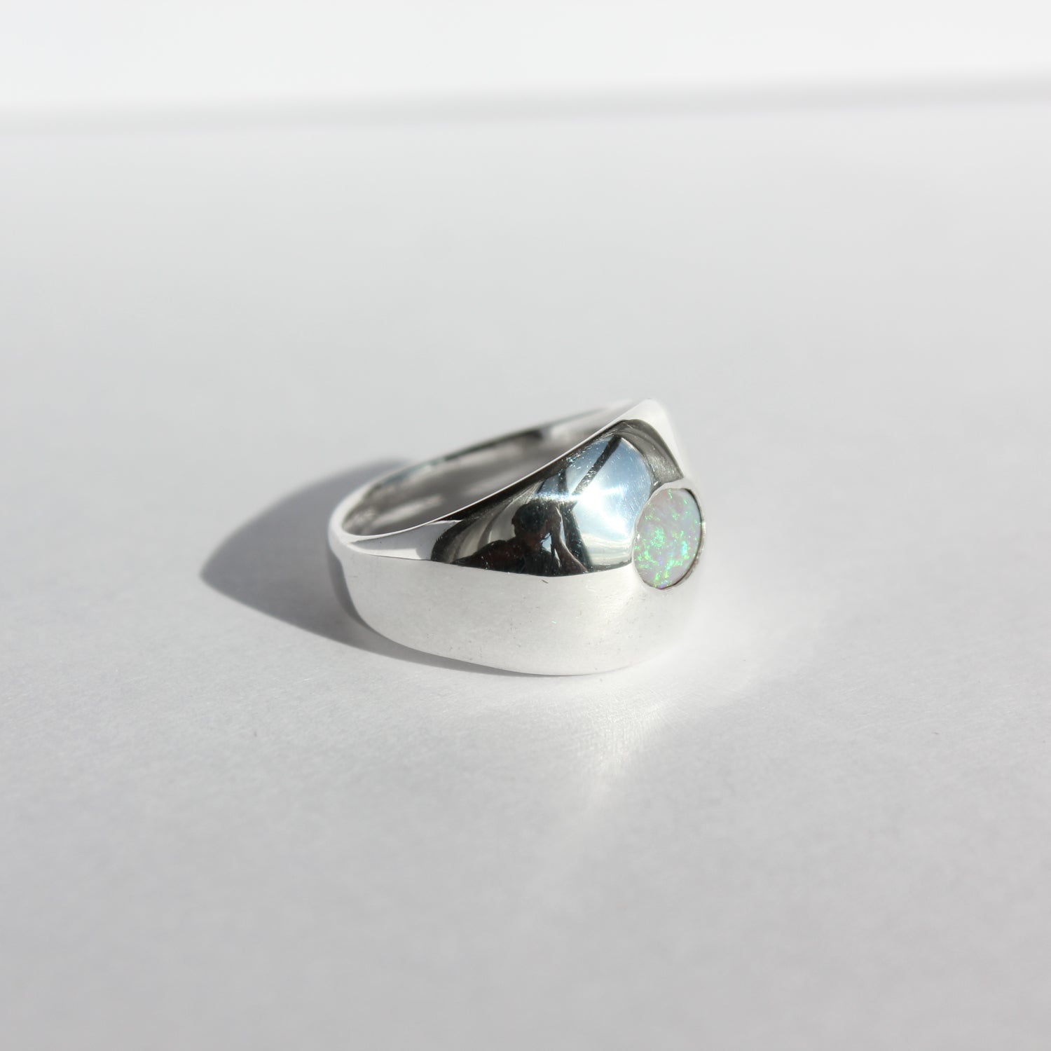 Opal Orb Ring - Size 6.25