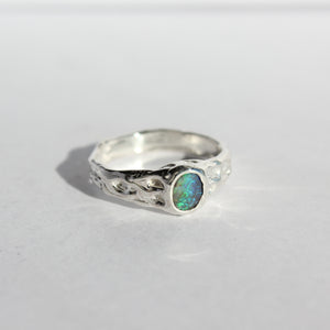Mini Crater Ring - Size 7.25