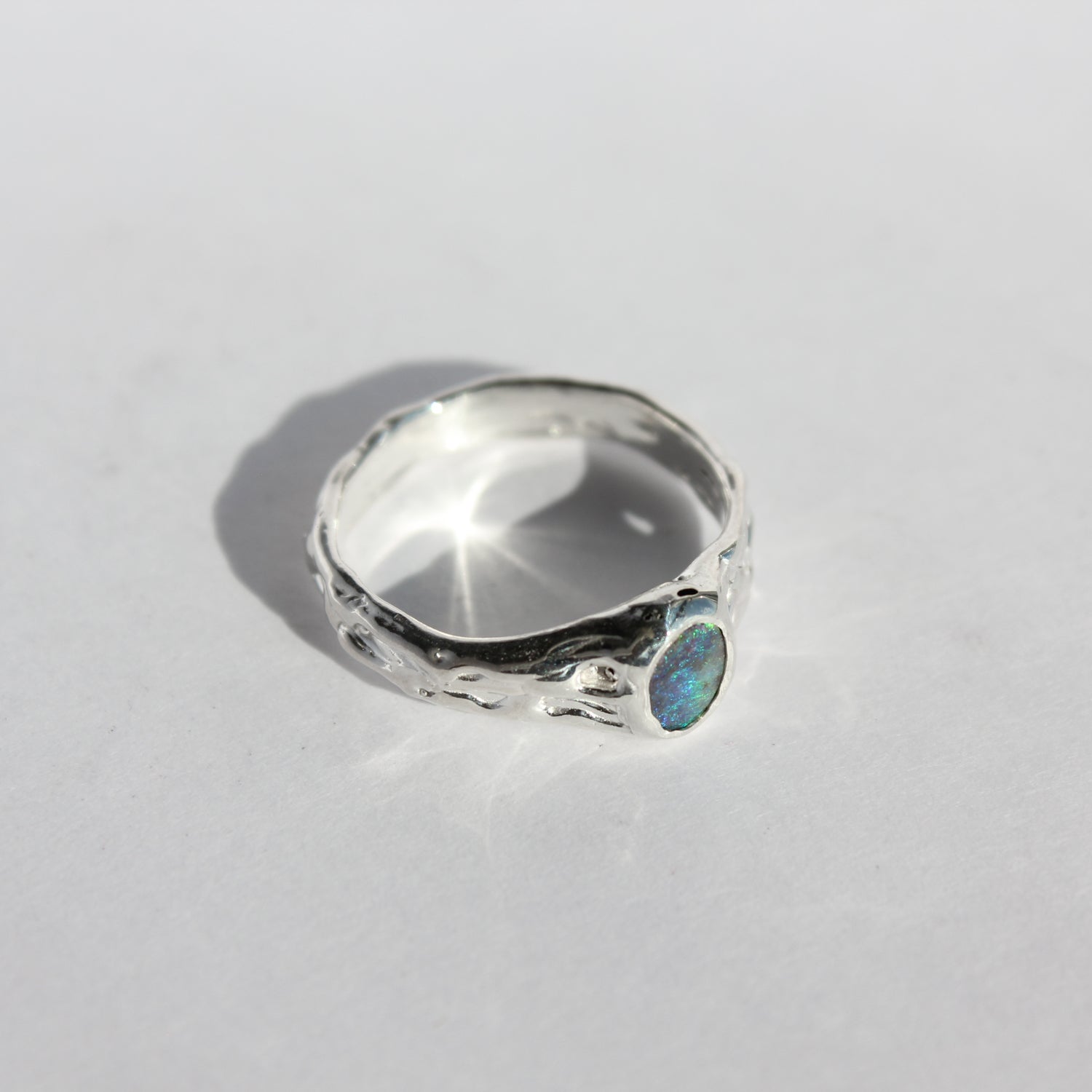 Mini Crater Ring - Size 7.25