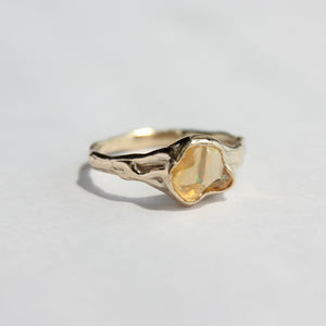 Jellyfish Ring (10k gold) - Size 8