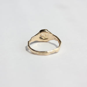 Jellyfish Ring (10k gold) - Size 8