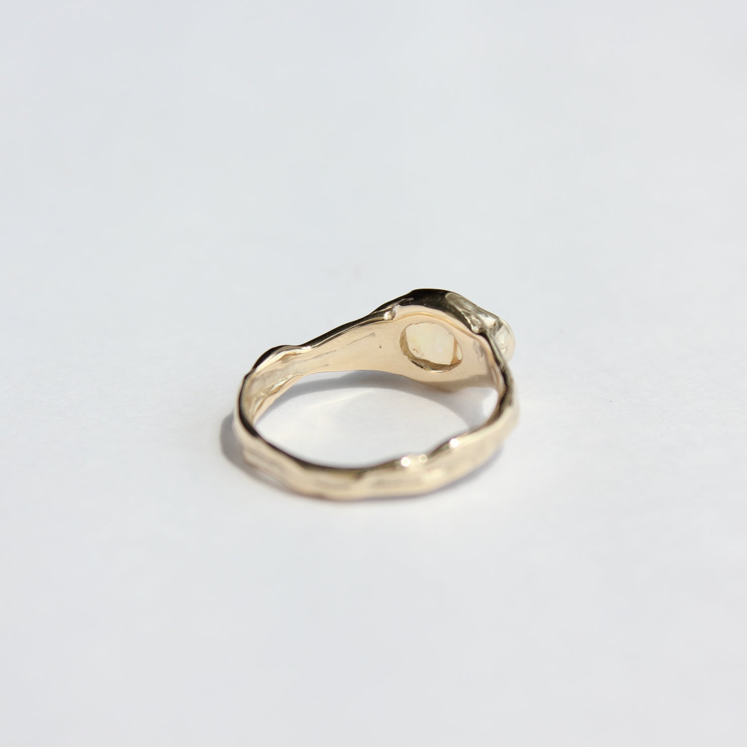 Jellyfish Ring (10k gold) - Size 5