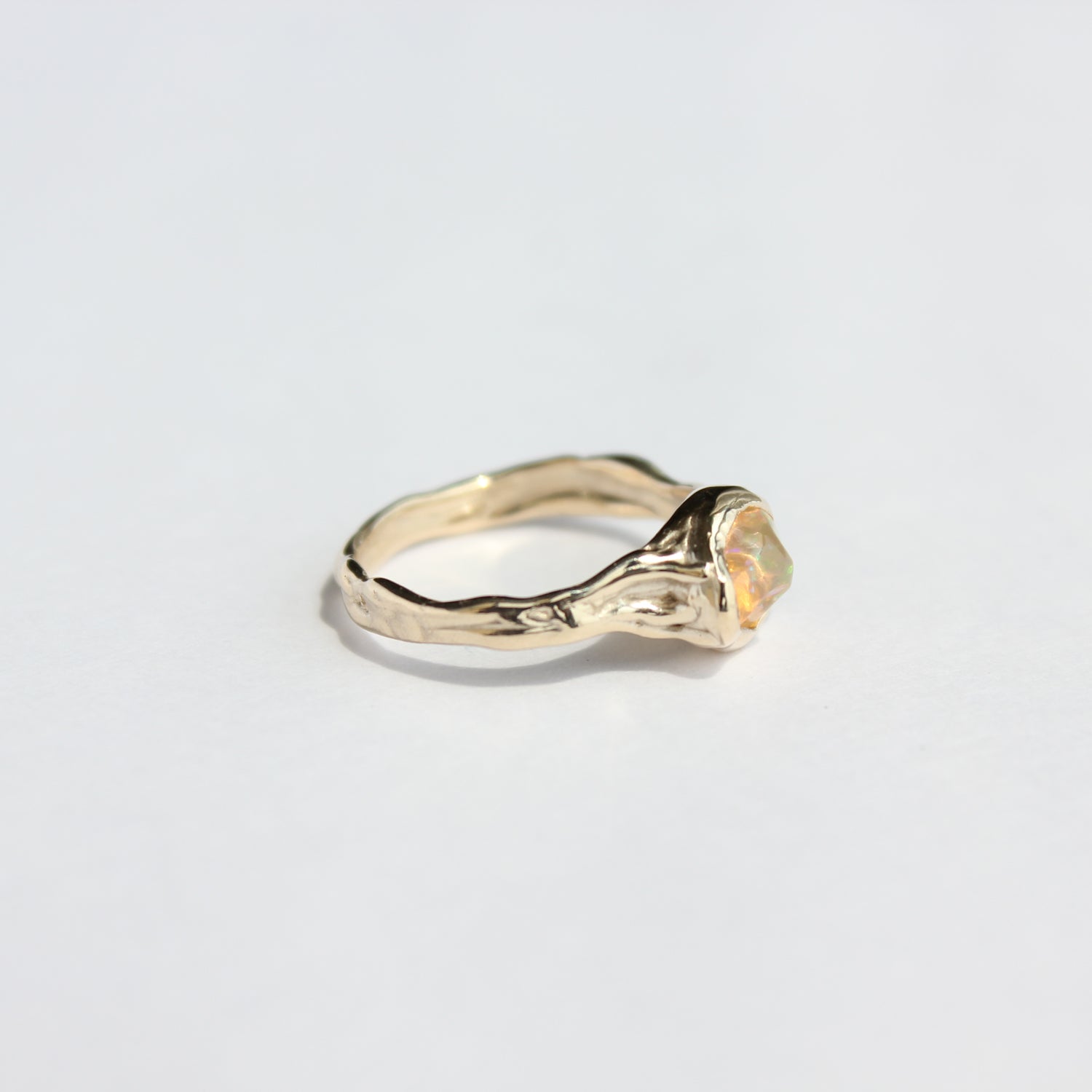 Jellyfish Ring (10k gold) - Size 5