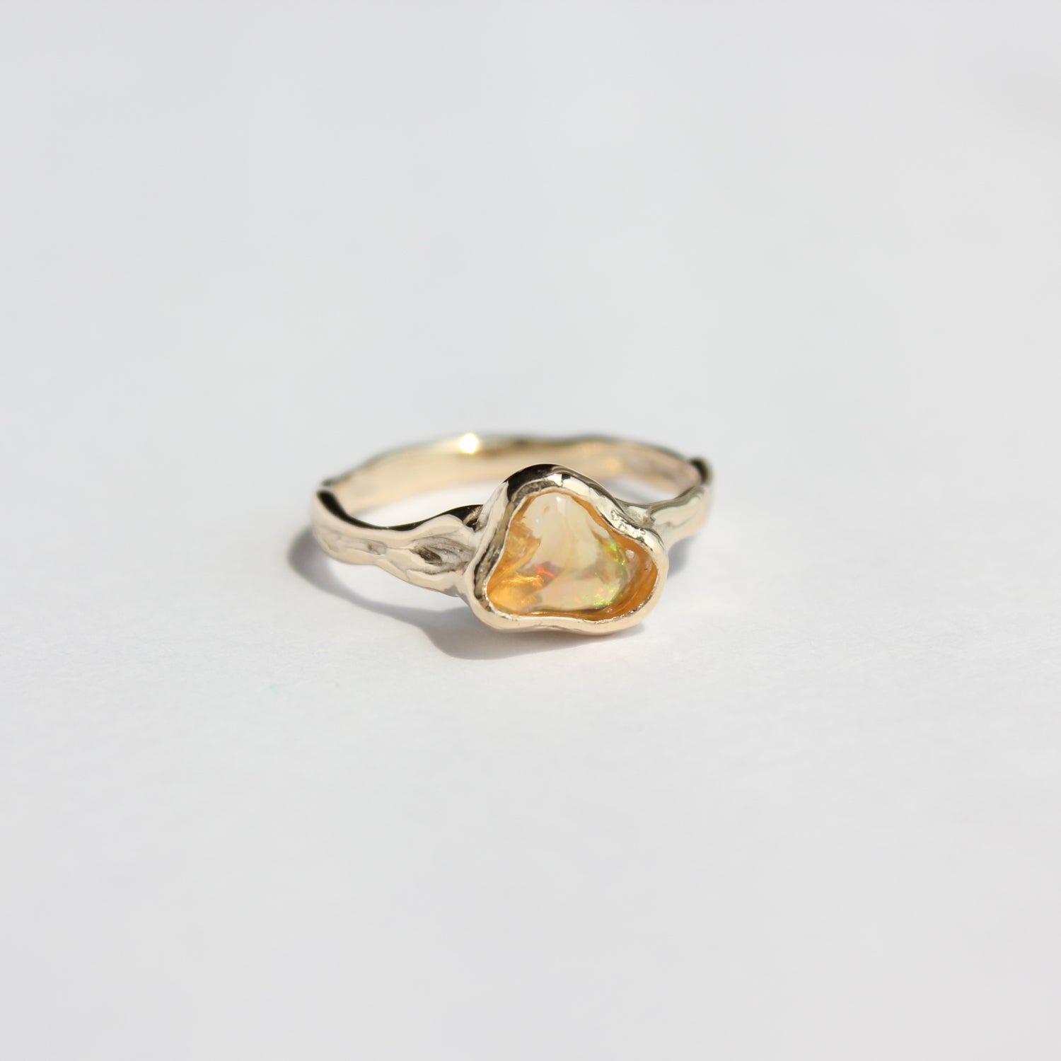 Jellyfish Ring (10k gold) - Size 7