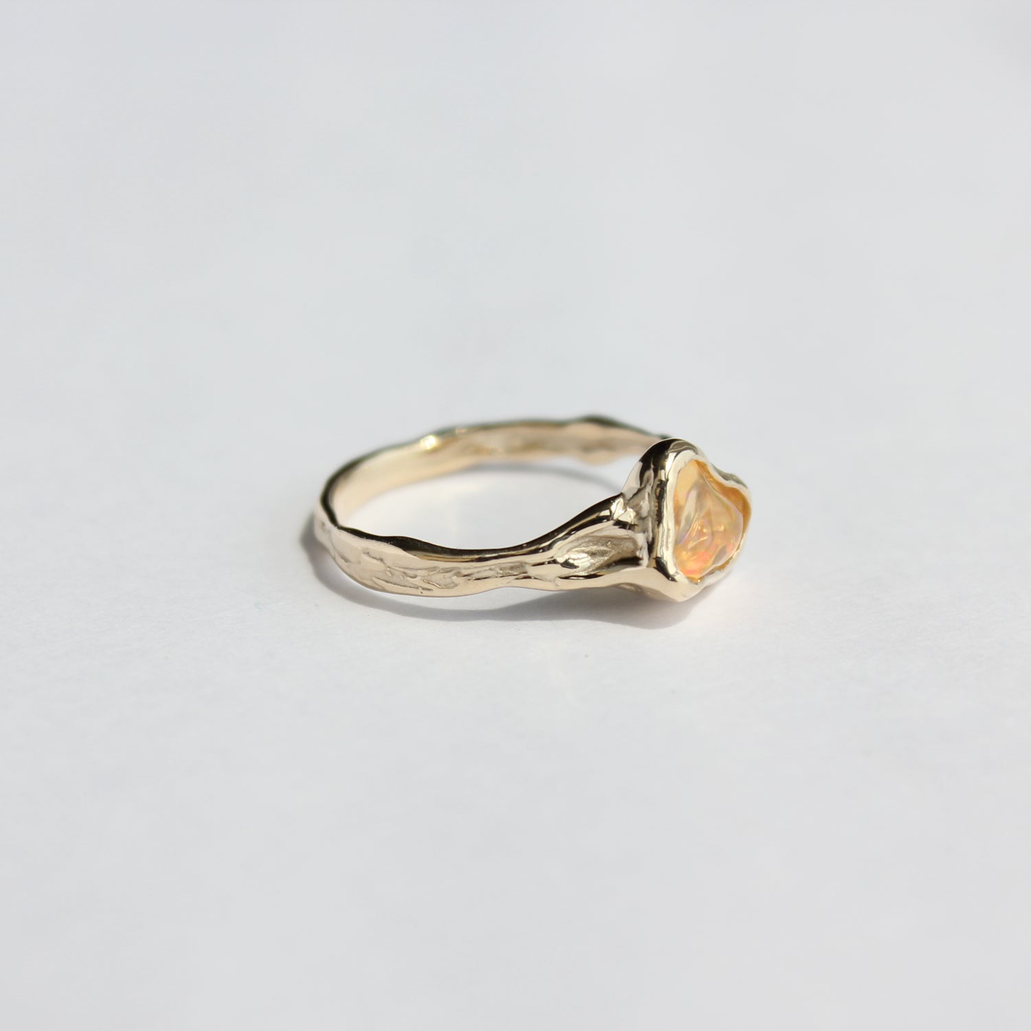 Jellyfish Ring (10k gold) - Size 7