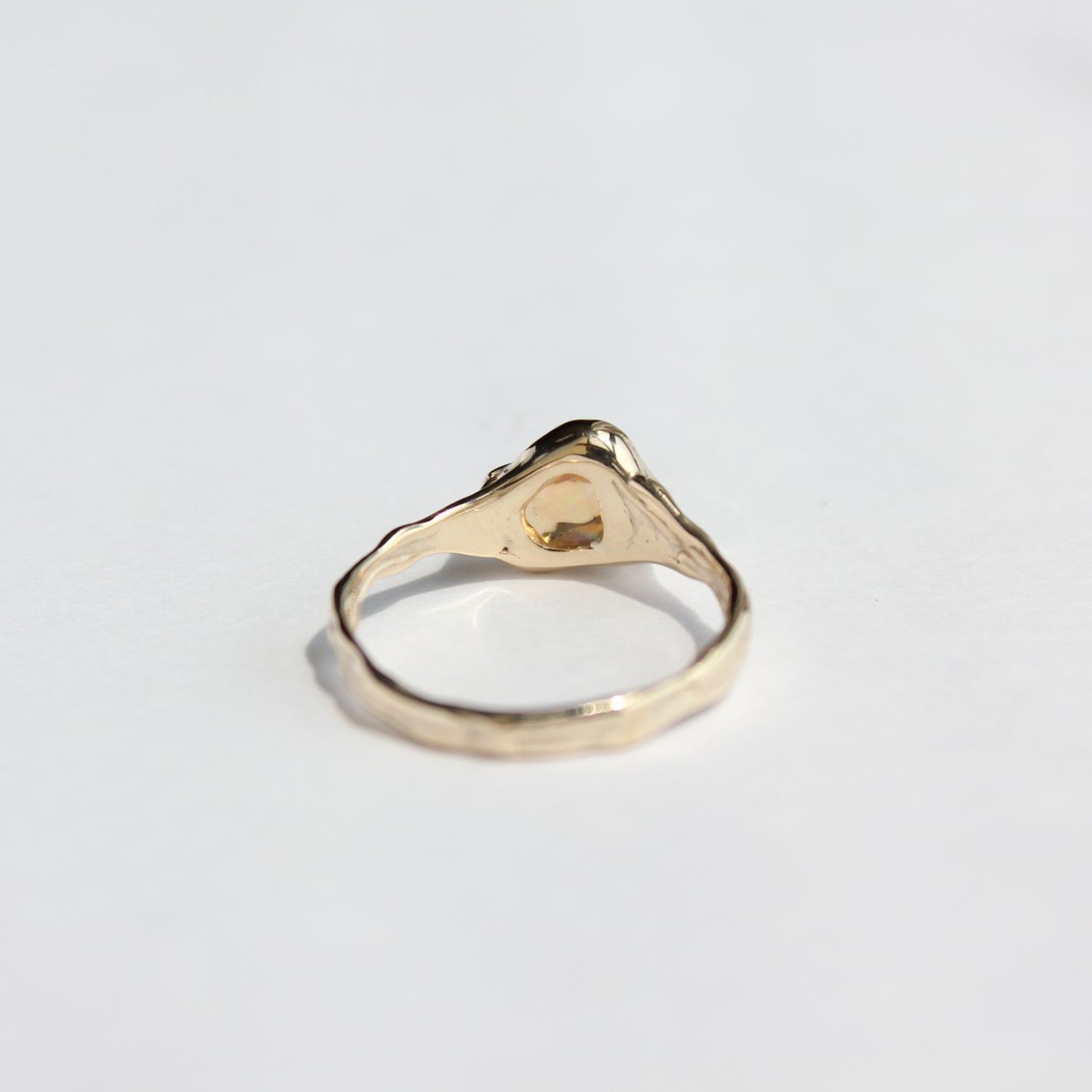 Jellyfish Ring (10k gold) - Size 7