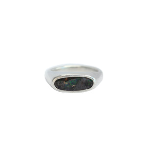 Sleek Opal Signet - Size 6