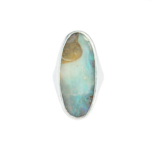 Boulder Opal Ring - Size 6.5