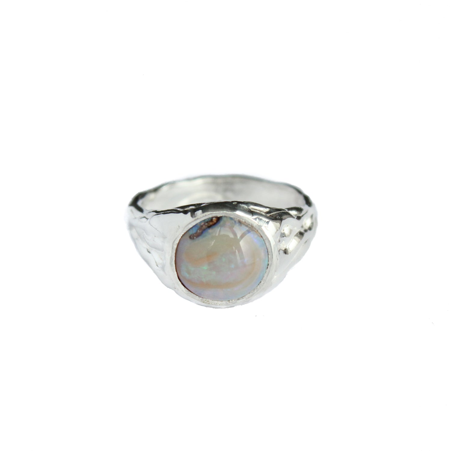 Crystal Ball Ring - Size 7 - Thaleia Jewelry