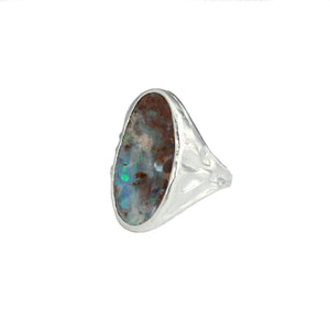 Boulder Opal Ring - Size 7 - Thaleia