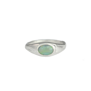 Molten Opal Signet - Size 6.5 - Thaleia