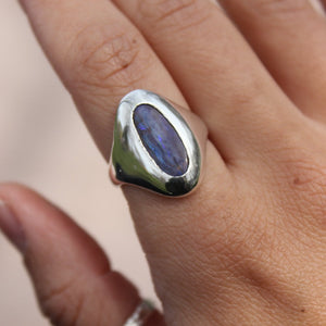 Shield Ring - Size 7 - Thaleia