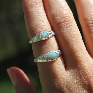 Molten Opal Signet - Size 6.5 - Thaleia