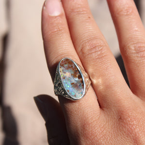 Boulder Opal Ring - Size 7 - Thaleia