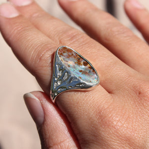 Boulder Opal Ring - Size 7 - Thaleia