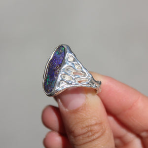 Boulder Opal Ring - Thaleia