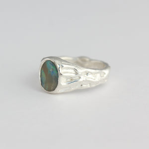 Opal Crater Ring - Size 8
